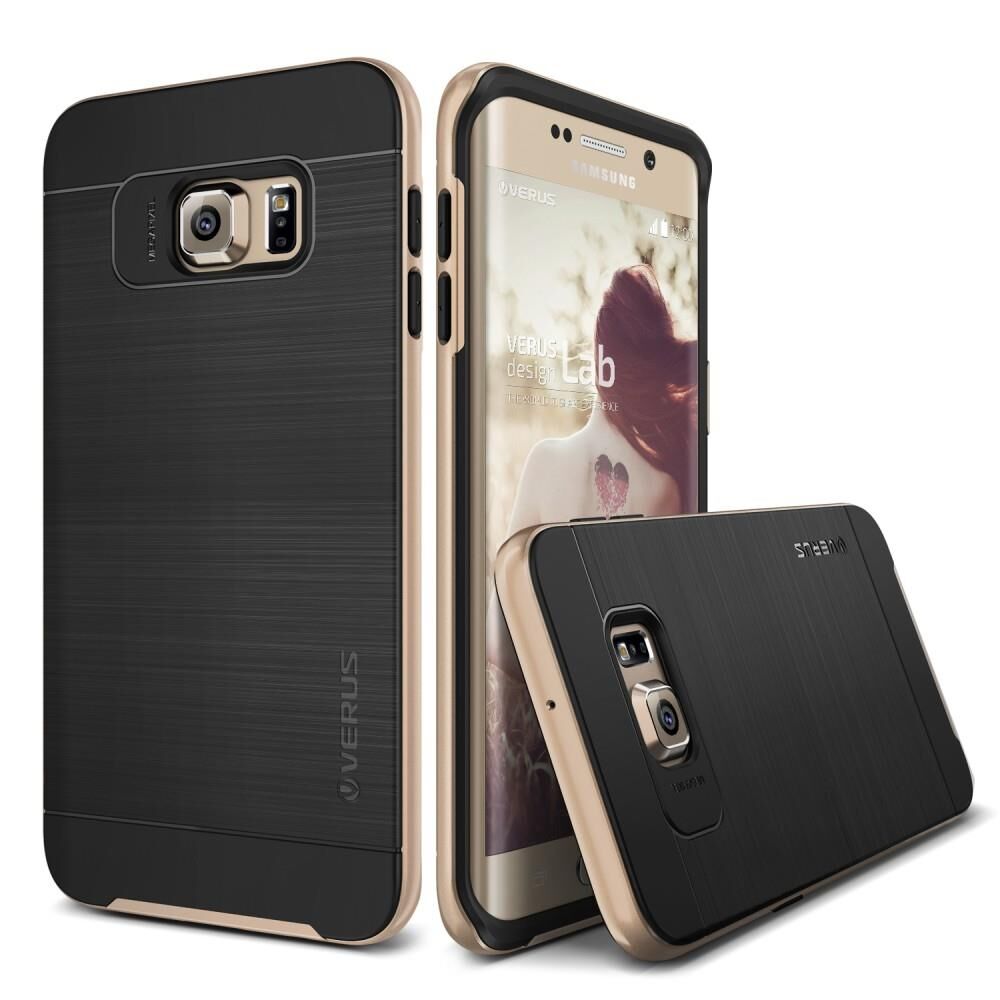 VRS Galaxy S6 Edge Plus ile Uyumlu High Pro Shield Kılıf Gold