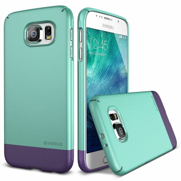 Verus Galaxy S6 ile Uyumlu Case 2Link Kılıf Mint Berry