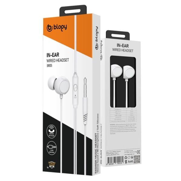Buff Blogy BR05 Kulakiçi Kulaklık White