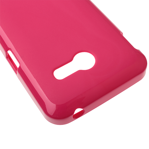 Zenfone 4 ile Uyumlu Silikon Kılıf Pembe Renk