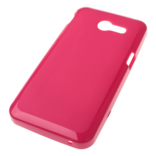 Zenfone 4 ile Uyumlu Silikon Kılıf Pembe Renk