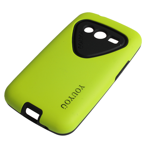 Galaxy Ace 4 G313 ile Uyumlu Kılıf Silikonlu Ultra Koruma Sarı