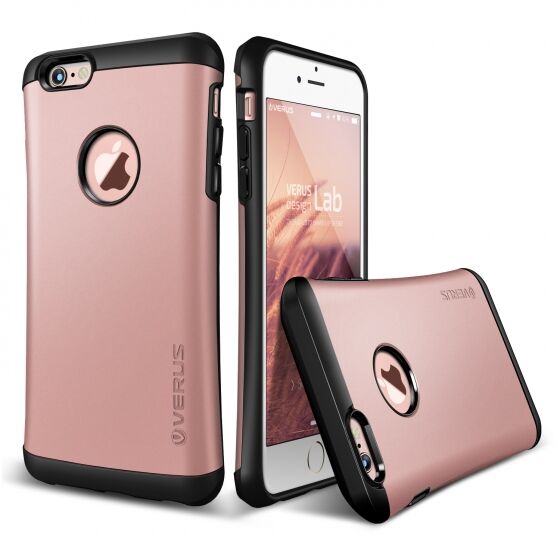 Verus iPhone 6 Plus/6S Plus ile Uyumlu Thor HARD DROP Rose Gold