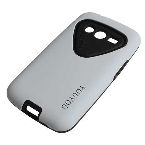 Galaxy Ace 4 G313 ile Uyumlu Kılıf Silikonlu Ultra Koruma Beyaz