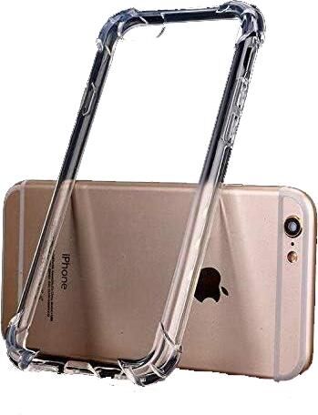 iPhone 7/8 ile Uyumlu Kılıf Anti Shock Silikon Kılıf Şeffaf