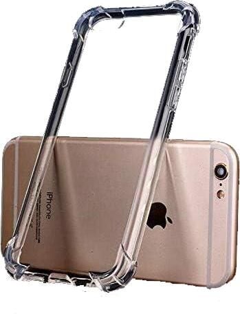 iPhone 7/8 ile Uyumlu Kılıf Anti Shock Silikon Kılıf Şeffaf