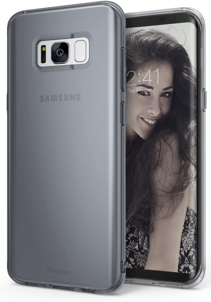 Ringke Air Galaxy S8 Plus ile Uyumlu Kılıf Smoke Black