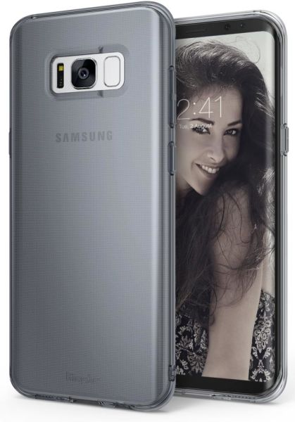 Ringke Air Galaxy S8 Plus ile Uyumlu Kılıf Smoke Black