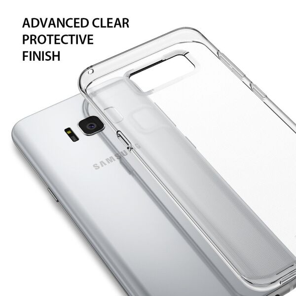 Ringke Air Galaxy S8 Plus ile Uyumlu Kılıf Smoke Black