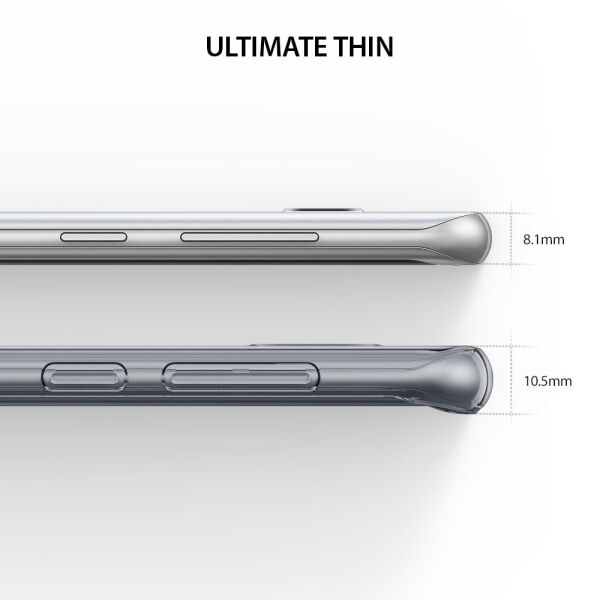 Ringke Air Galaxy S8 Plus ile Uyumlu Kılıf Smoke Black