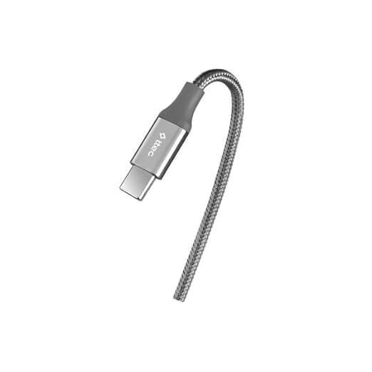 ttec AlumiCable USB-C - USB-C 300cm 65W PD/QC Hızlı Şarj/Data Kablosu Uzay Grisi 2DK52UG