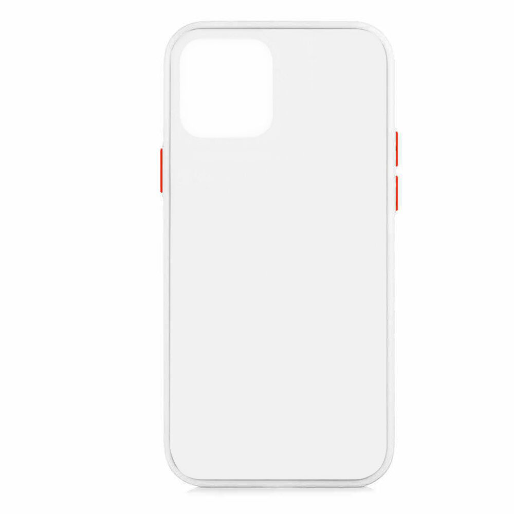 iPhone 12 Mini (5.4'') ile Uyumlu Lent Silikon Kılıf Şeffaf