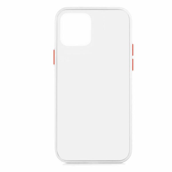 iPhone 12 Mini (5.4'') ile Uyumlu Lent Silikon Kılıf Şeffaf