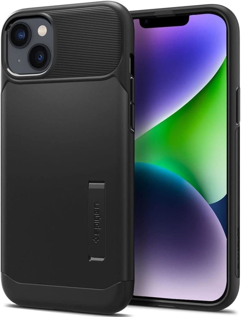 Spigen iPhone 14 Plus ile Uyumlu Kılıf Slim Armor Black