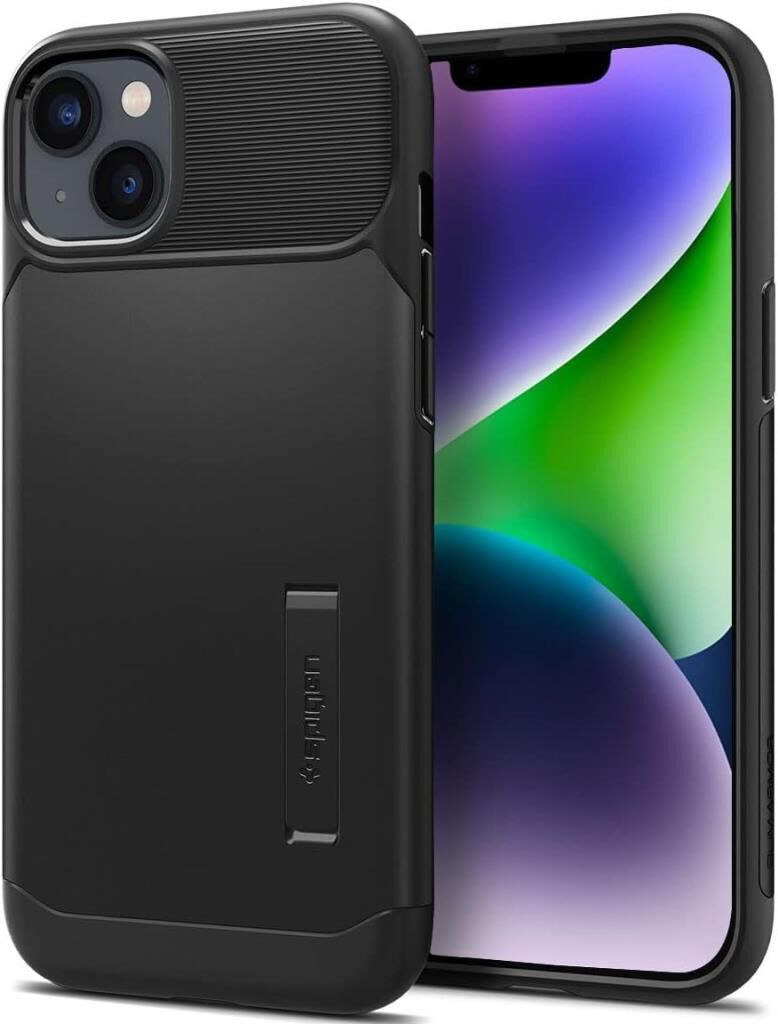 Spigen iPhone 14 Plus ile Uyumlu Kılıf Slim Armor Black