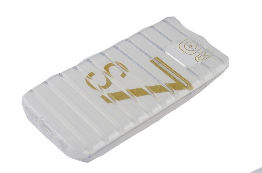 Jopus Galaxy S7 ile Uyumlu Silikon Tirtikli Arka Koruma Paneli Şeffaf SK-030