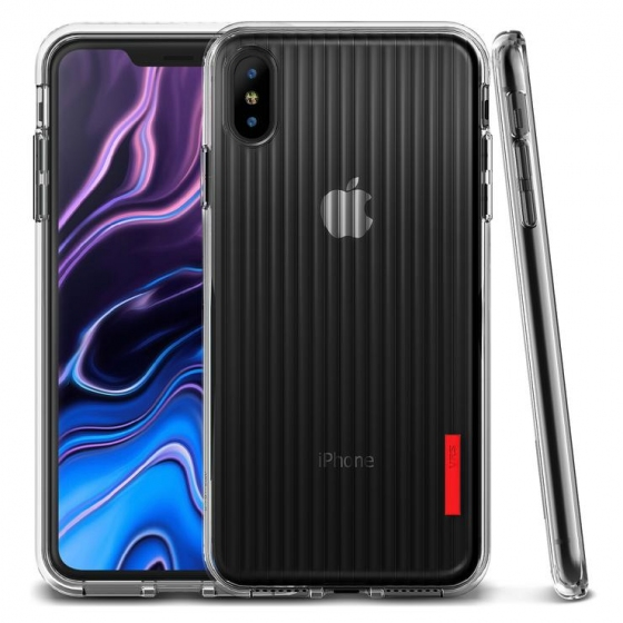 VRS iPhone Xs Max ile Uyumlu Crystal Fit Kılıf Clear