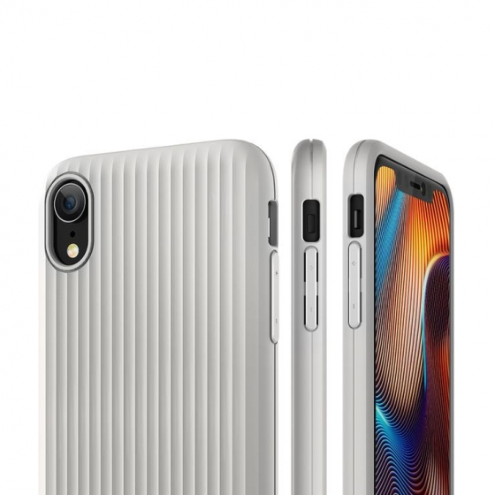 VRS iPhone XR ile Uyumlu Single Fit Kılıf Gray