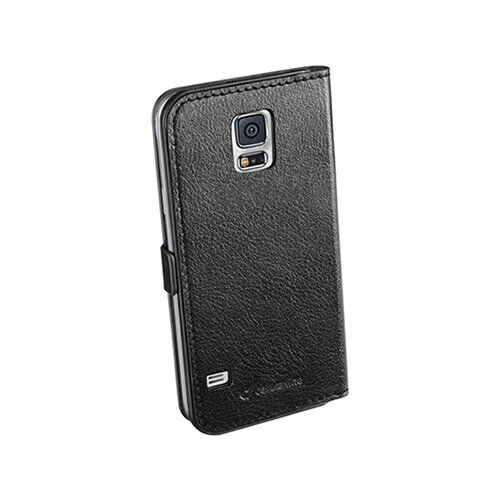 Cellular Line Galaxy S5 ile Uyumlu Book Essential Kapaklı Kılıf Siyah BOOKESSENGALS5BK