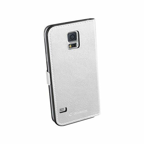 Cellular Line Galaxy S5 ile Uyumlu Book Essential Kapaklı Kılıf Beyaz BOOKESSENGALS5W