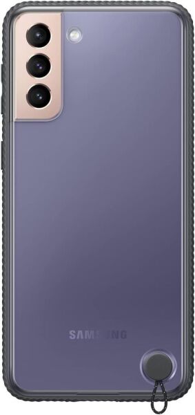 Galaxy S21 Plus 5G ile Uyumlu Clear Protective Cover Siyah EF-GG996CBEGWW