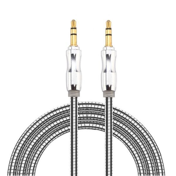 Powerway Aux Kablosu Metal Spiralli AX03