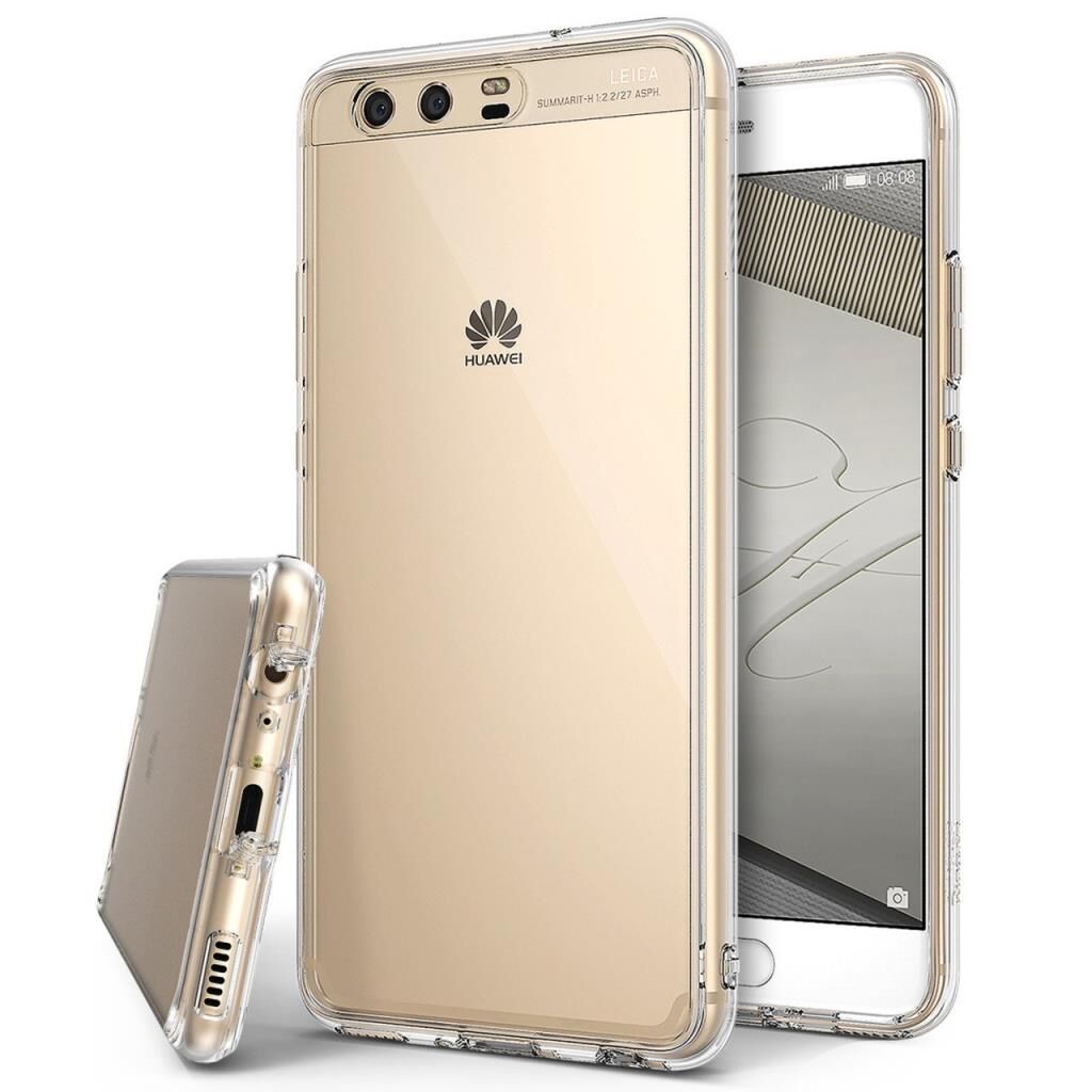 Ringke Fusion P10 ile Uyumlu Kılıf Crystal Clear TPU Bumper Extra Darbe Emici