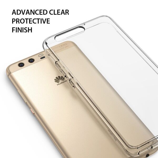 Ringke Fusion P10 ile Uyumlu Kılıf Crystal Clear TPU Bumper Extra Darbe Emici