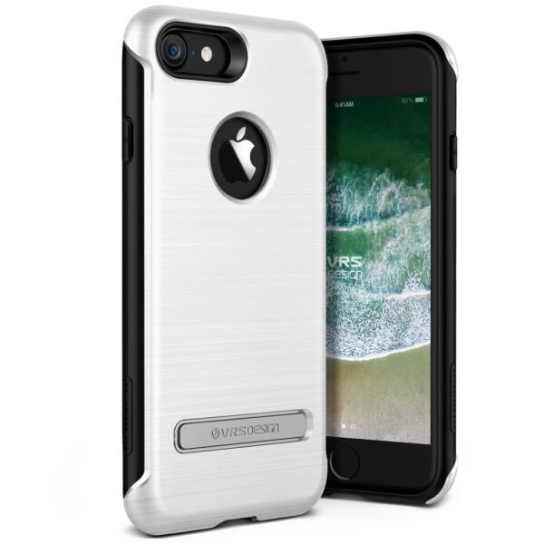 VRS Design iPhone 8/7 ile Uyumlu New Duo Guard Kılıf Cream White