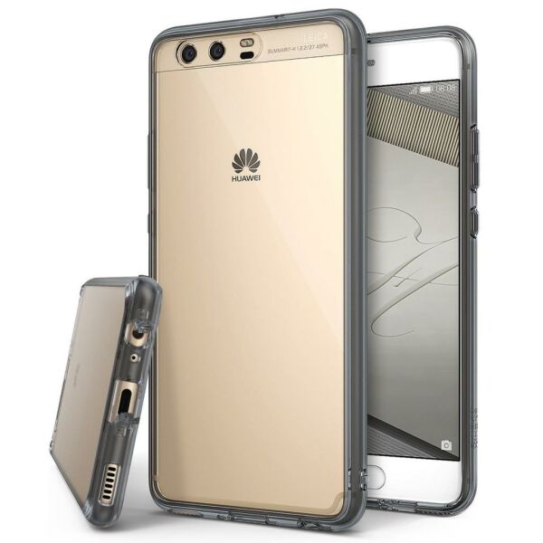 Ringke Fusion P10 ile Uyumlu Kılıf Smoke Black