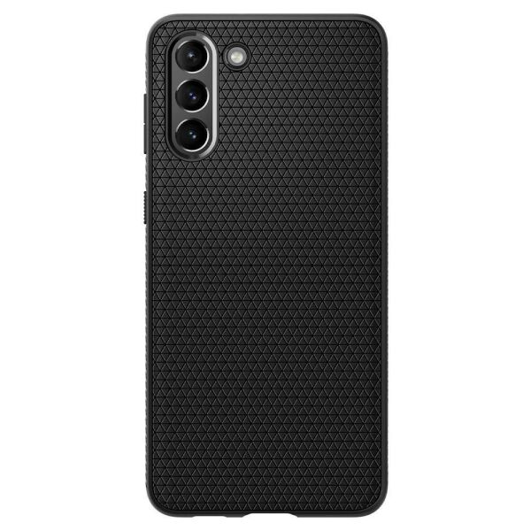 Spigen Galaxy S21 ile Uyumlu Kılıf Liquid Air Matte Black
