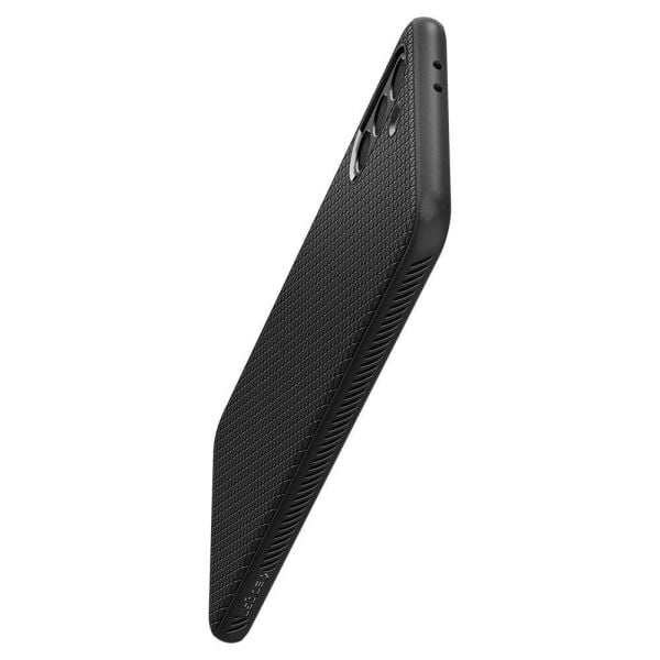 Spigen Galaxy S21 ile Uyumlu Kılıf Liquid Air Matte Black