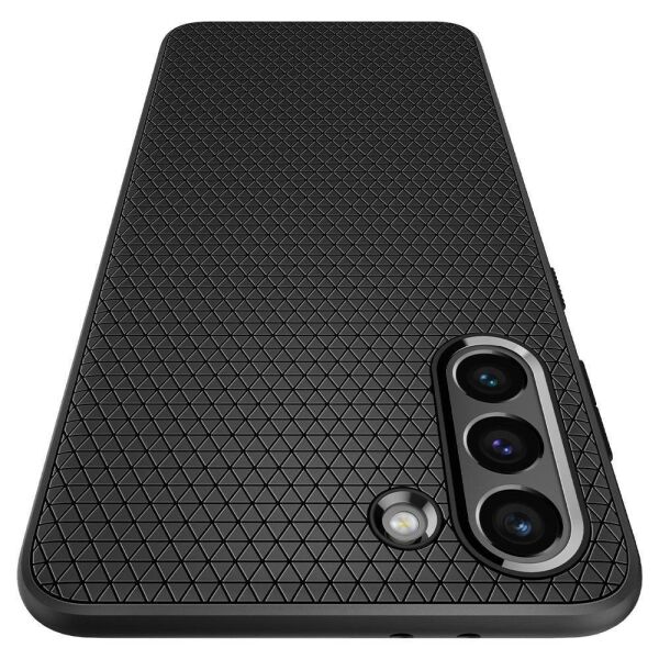 Spigen Galaxy S21 ile Uyumlu Kılıf Liquid Air Matte Black