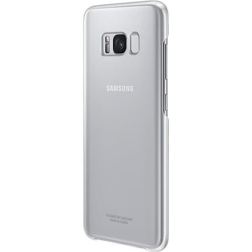 Galaxy S8 ile Uyumlu Şeffaf Kılıf Gri EF-QG950CSEGWW