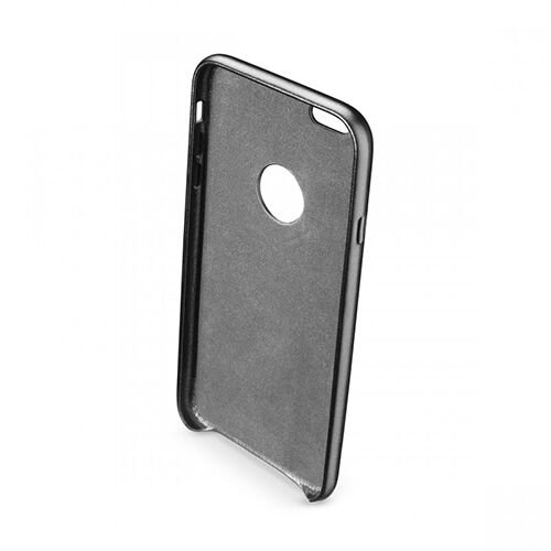 Cellular Line iPhone 6S Plus/6 Plus ile Uyumlu Class Suni Deri Kılıf Siyah CLASSIPH655K