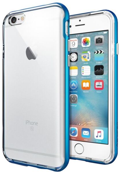 Spigen iPhone 6s/6 ile Uyumlu Kılıf Neo Hybrid EX Electric Blue