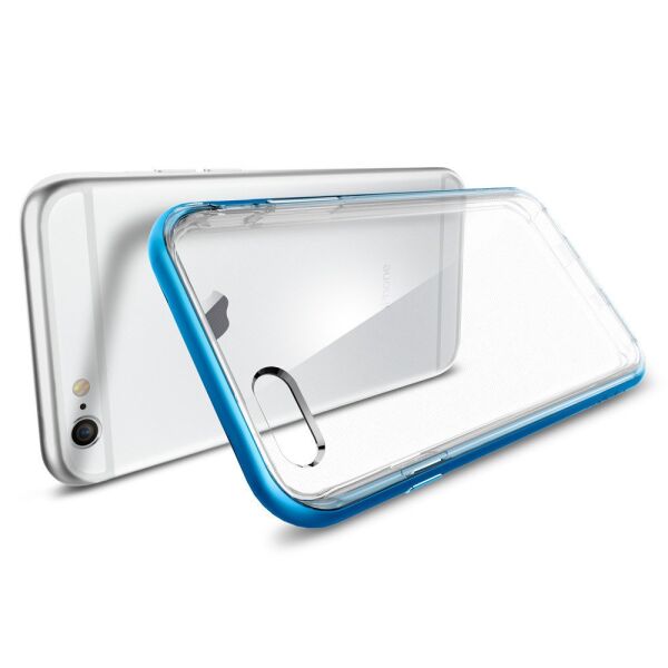 Spigen iPhone 6s/6 ile Uyumlu Kılıf Neo Hybrid EX Electric Blue