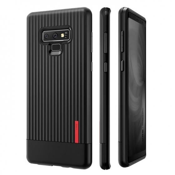 VRS Design Galaxy Note 9 ile Uyumlu Single Fit Label Kılıf Black