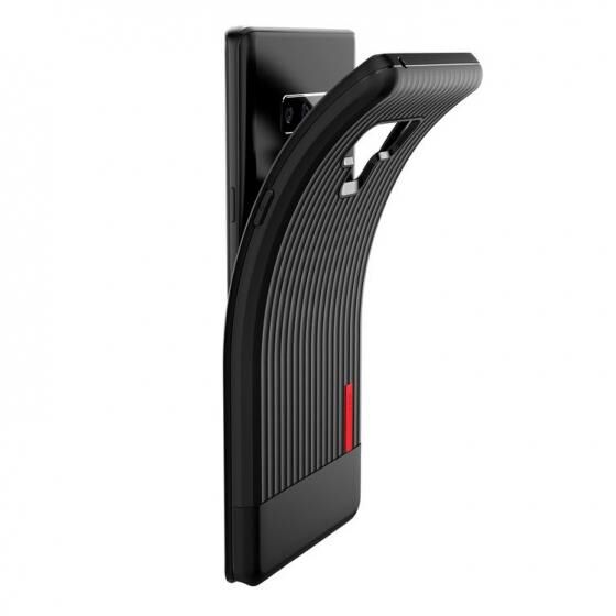 VRS Design Galaxy Note 9 ile Uyumlu Single Fit Label Kılıf Black