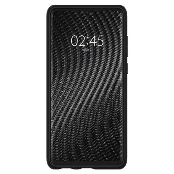 Spigen P30 ile Uyumlu Kılıf Rugged Armor Matte Black
