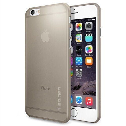 Spigen iPhone 6/6s ile Uyumlu Kılıf Air Skin 0.3 mm Ultra ince Champagne Gold