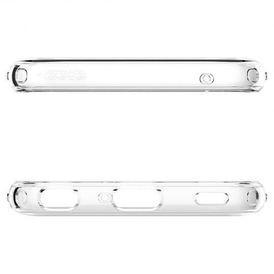 Spigen G8 ThinQ ile Uyumlu Kılıf Liquid Crystal Crystal Clear