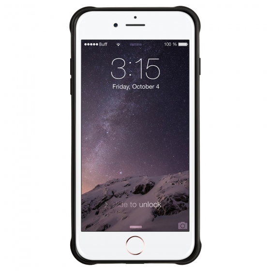 Buff iPhone 8 Plus ile Uyumlu Black Armor Kılıf