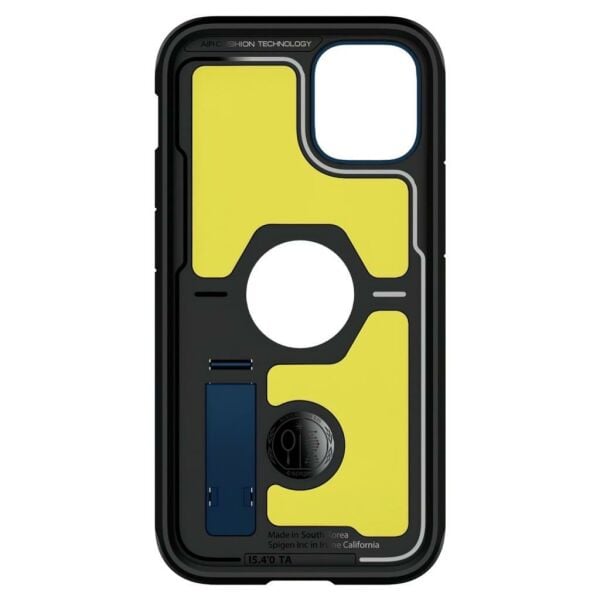 Spigen iPhone 12 Mini ile Uyumlu Kılıf Tough Armor Navy Blue