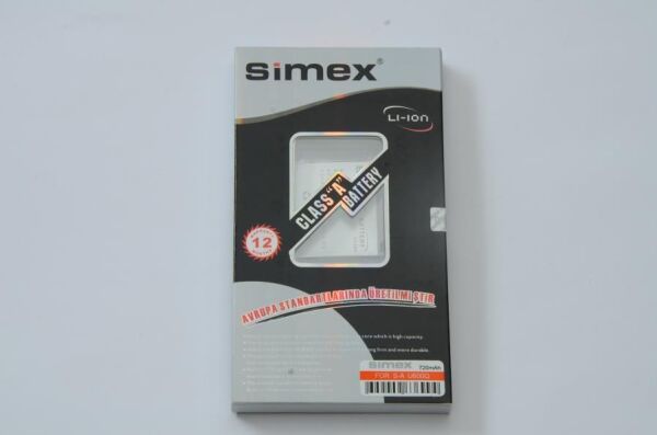 Simex U600 ile Uyumlu Batarya