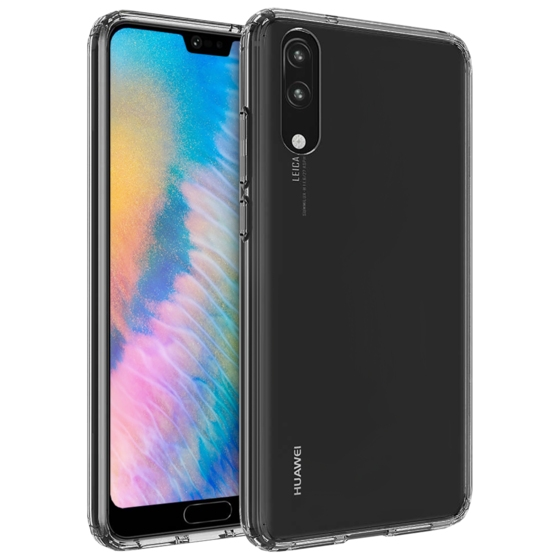 Buff P20 ile Uyumlu Air Hybrid Kılıf Smoke Black