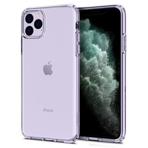 Spigen iPhone 11 Pro Max ile Uyumlu Kılıf Liquid Crystal Crystal Clear