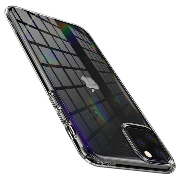 Spigen iPhone 11 Pro Max ile Uyumlu Kılıf Liquid Crystal Crystal Clear