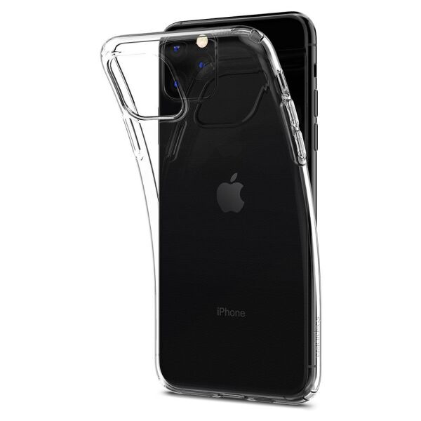 Spigen iPhone 11 Pro Max ile Uyumlu Kılıf Liquid Crystal Crystal Clear