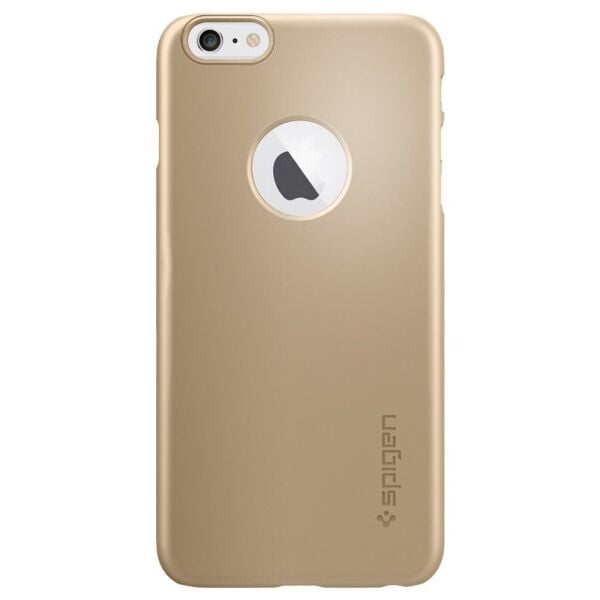Spigen iPhone 6 Plus/6s Plus ile Uyumlu Kılıf Thin Fit A Ultra İnce Champagne Gold